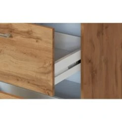 Held Möbel Auszugsschrank Sorrento 50 X 85 X 60 Cm 1 Schubk. 2 Ausz. Wotaneiche -Küchenbedarf Geschäft 853782 11016600 9