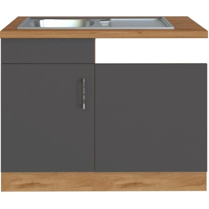 Held Möbel Spülzentrum Sorrento 110 X 85 X 60 Cm Tür Blende Sockel Anth.-W.eiche 1 Held Möbel Spülzentrum Sorrento 110 X 85 X 60 Cm Tür Blende Sockel Anth.-W.eiche