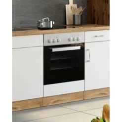 Held Möbel Herdumbau Sorrento B60 X H85 X T60 Cm Nische F. Ofen Weiß-Wotaneiche 14 Held Möbel Herdumbau Sorrento B60 X H85 X T60 Cm Nische F. Ofen Weiß-Wotaneiche -Küchenbedarf Geschäft 853833 11016600 6