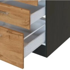 Held Möbel Kochfeldumbauschrank Sorrento 60 X 85 X 60 Cm 2 SK 1 AZ Wotan.-Graf. -Küchenbedarf Geschäft 853851 11016600 9