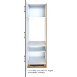 Held Möbel Kühlschrankumbau Sorrento 60 X 200 X 60 Cm Nische Anthra.-Wotaneiche -Küchenbedarf Geschäft 853853 11016600 3