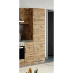 Held Möbel Kühlschrankumbau Sorrento B60 X H200 X T60 Cm Nische Wotaneiche -Küchenbedarf Geschäft 853854 11016600 9