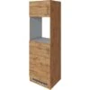 Held Möbel Ofen-Kühlschrankumbau Sorrento 60 X 200 X 60 Cm KS-Nische Wotaneiche