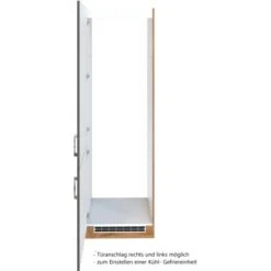 Held Möbel Kühl-Gefrierschrankumbau Sorrento B60x H200x T60 Cm Anthr.-Wotanei. -Küchenbedarf Geschäft 853910 11016600 3