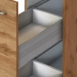 Held Möbel Apothekerschrank Sorrento 30x 200x 60 Cm 2 Ausz. 5 Fächer Wotaneiche -Küchenbedarf Geschäft 853931 11016600 8