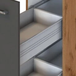 Held Möbel Apothekerschrank Sorrento 30x 200x 60 Cm 2 Ausz. 5 Fäch. Ant.-Wotan. -Küchenbedarf Geschäft 853933 11016600 8