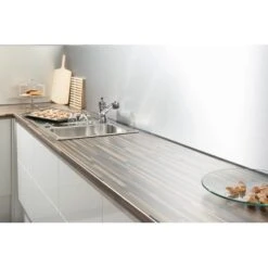 Küchenrückwand 296 Cm X 58,5 Cm Aluminium (Alu 273) -Küchenbedarf Geschäft 854741 picture 2