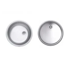 Rundbecken-Set Edelstahl Mit Korb Und Brett -Küchenbedarf Geschäft 951117 picture 4